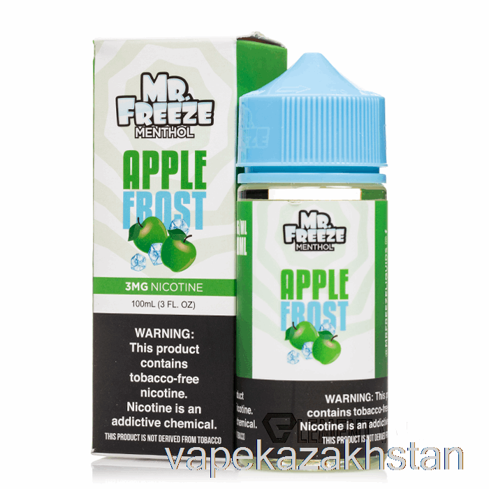 Vape Kazakhstan Apple Frost - Mr Freeze - 100mL 6mg